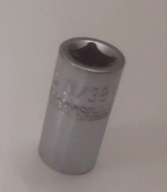 Mac Tools 1/4″ 6 Pt. Socket Size 11/32″ Chrome Model #M116G