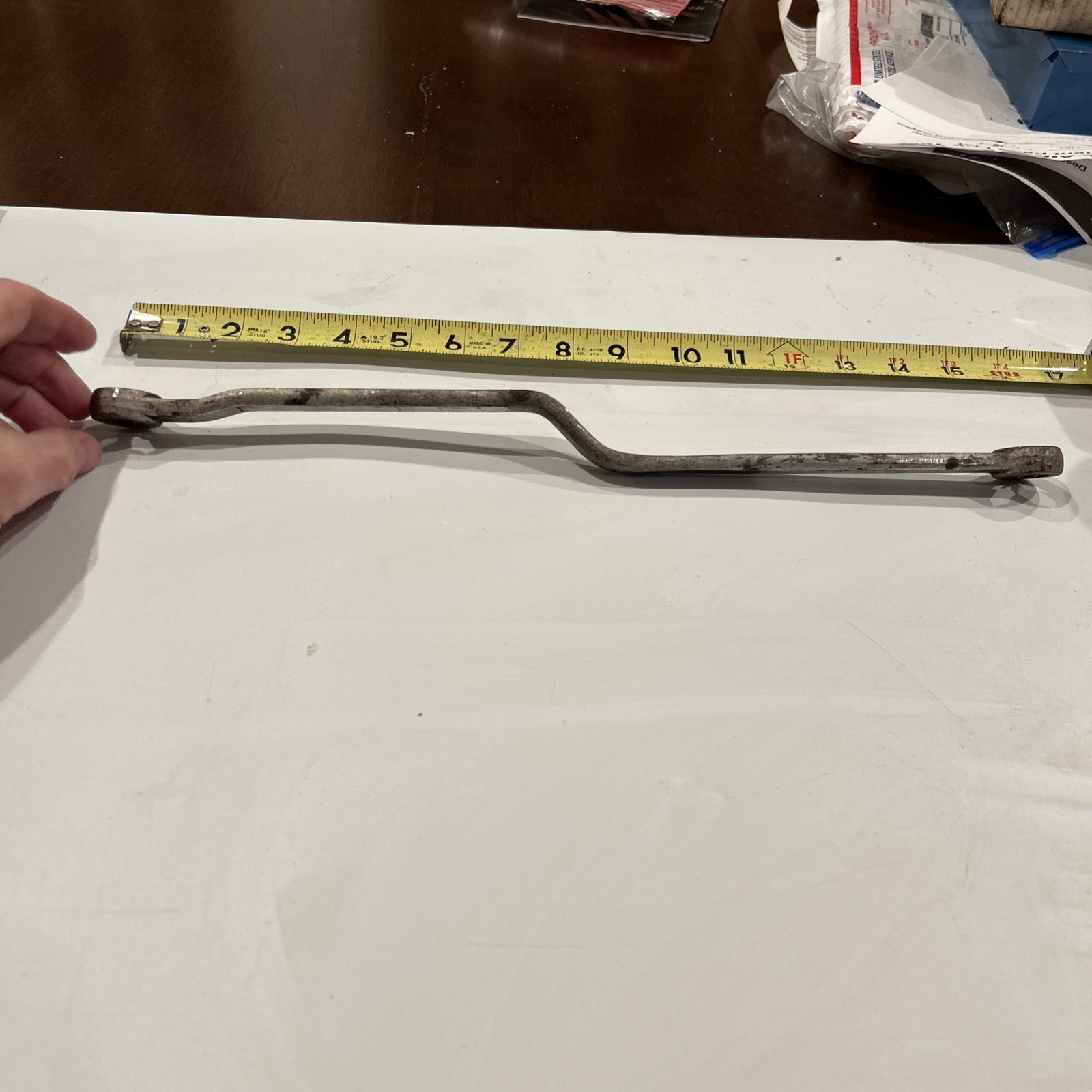 Mac S14 Ford Brake Wrench 8 Point Double Square 7/16” 1/2”