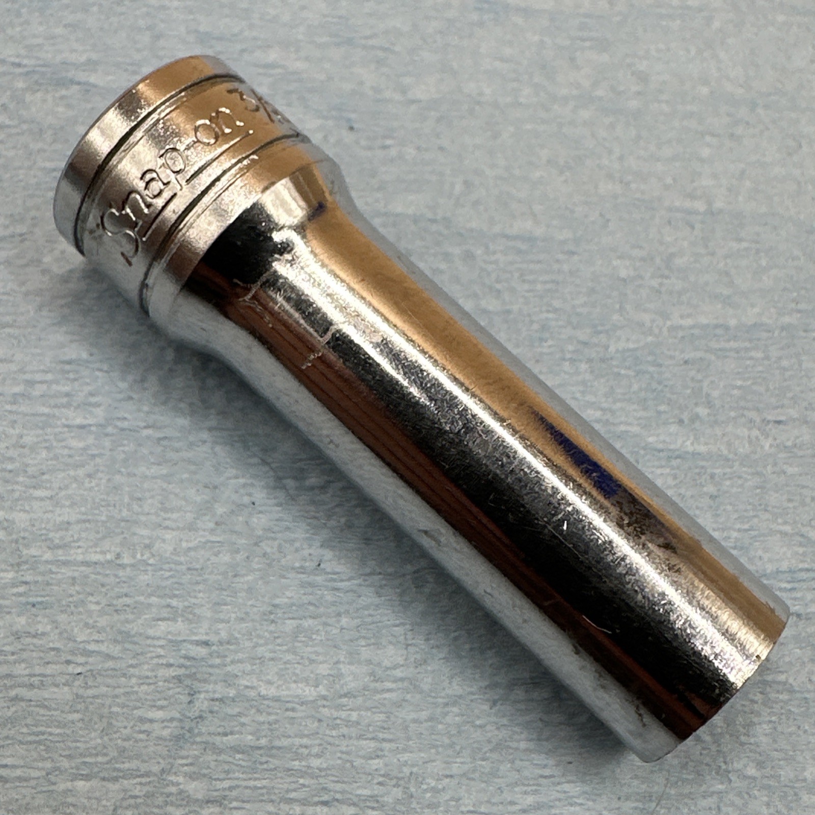 Snap On Tools 3/8” Drive 12 Point 3/8” SAE Deep Socket SF121, USA Made