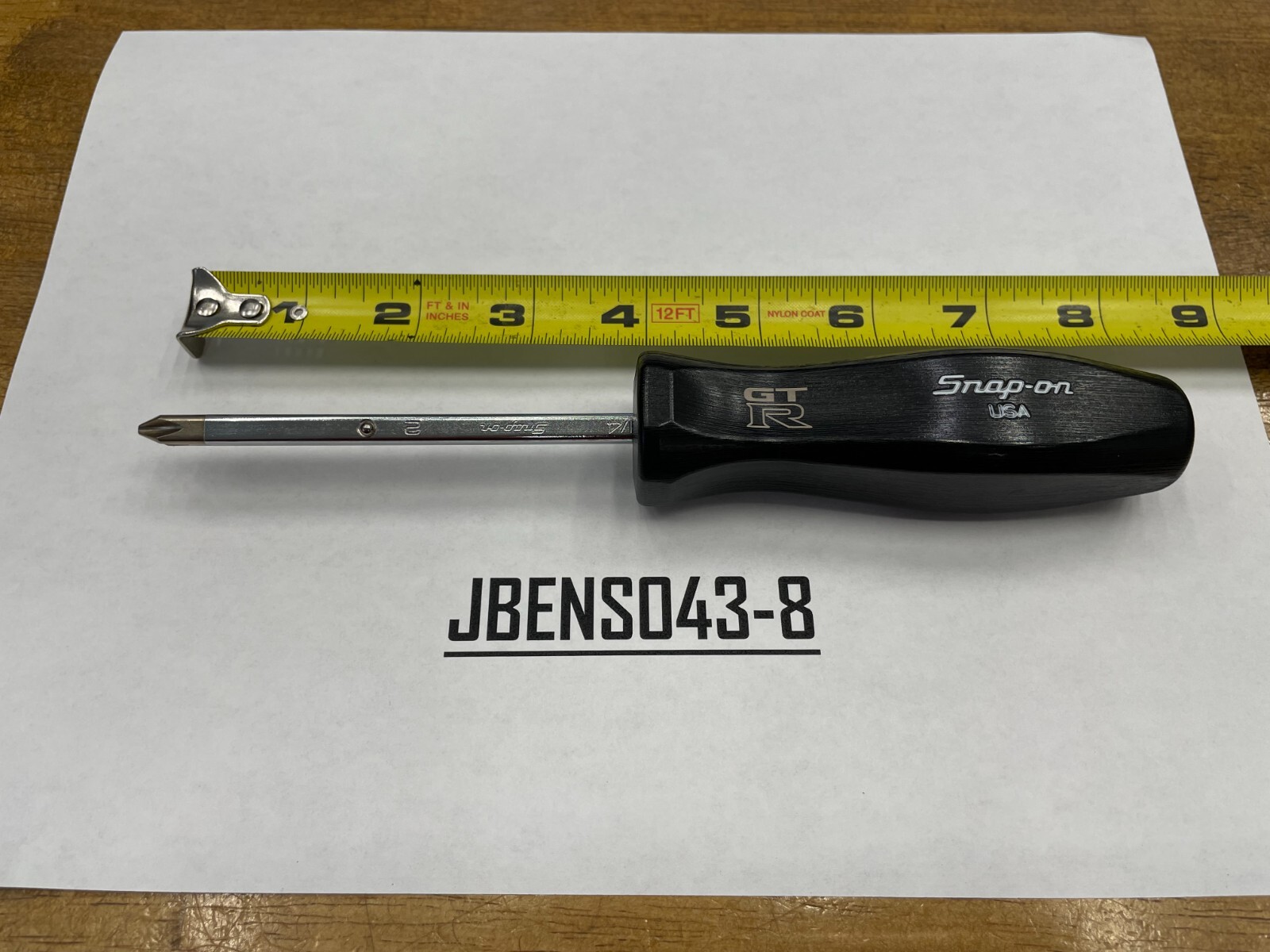 Snap-on Tools NEW RARE «GTR» Edition Interchangeable Blade Screwdriver SDDD42
