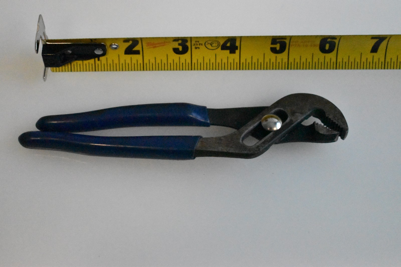 Matco Tools PM306PA 6-1/2″ Groove Joint Pliers Blue Plastic Handle