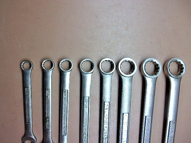 🔥 8 CRAFTSMAN SAE Combination Wrenches VV-Series 9/16″ to 1-1/8″ Partial Set