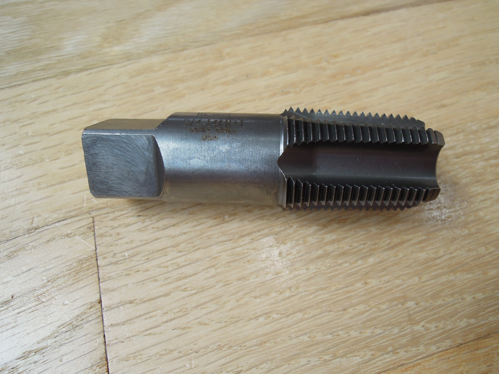 1906 ZR 3/4″-14 NPT Taper Pipe Tap USA RH Irwin Hanson Carbon steel