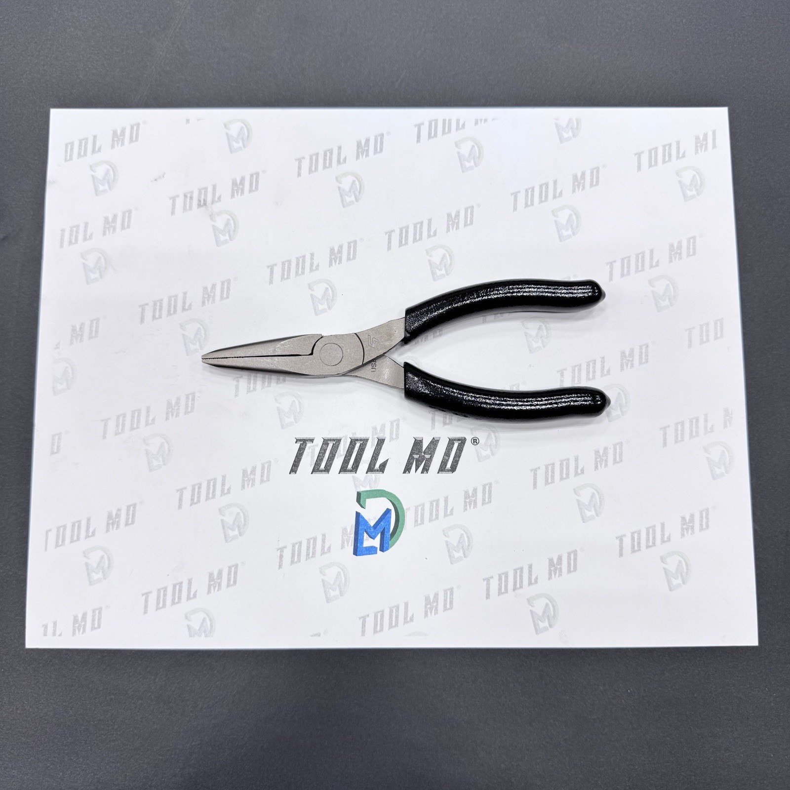 Snap-on Tools USA NEW BLACK 6″ Soft Grip Talon Grip Needle Nose Pliers 95ACFBK