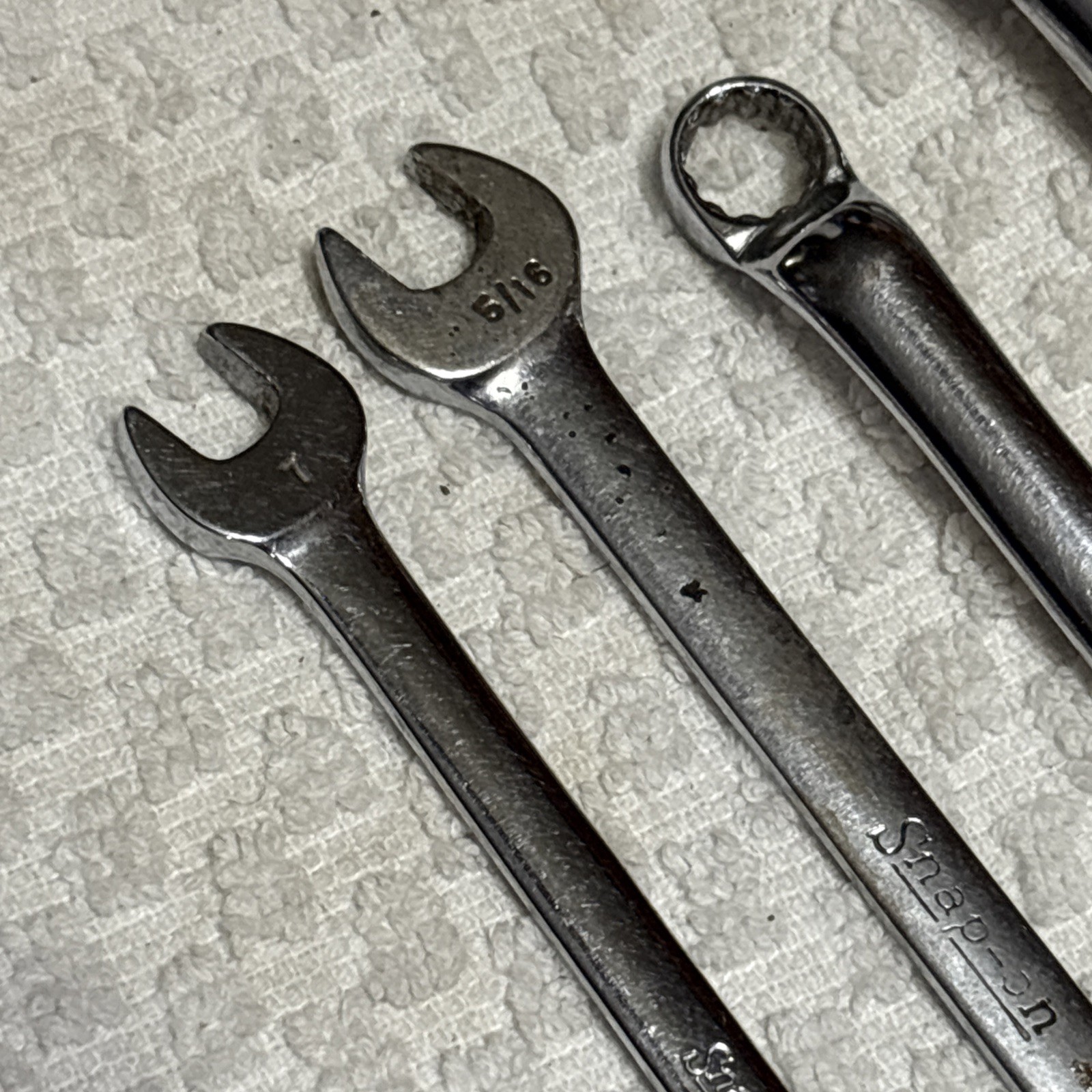 Snap On Wrenches and Double Box End Set Pat 3273430 Various Sizes 7pcs