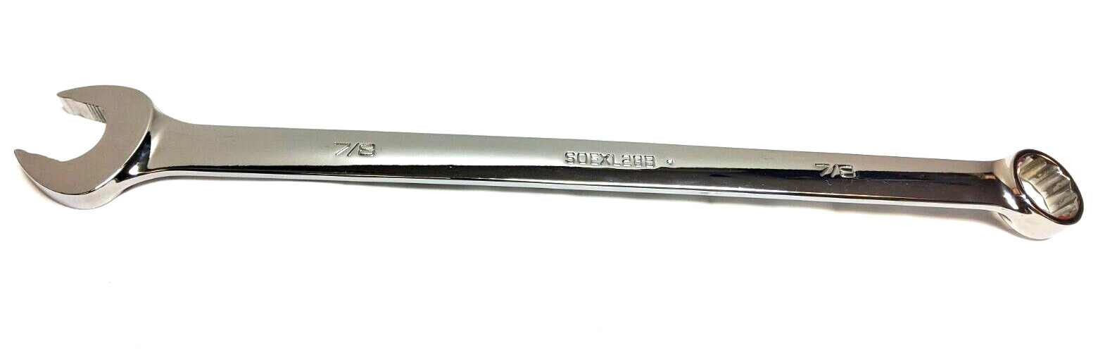 NEW Snap-on™ 7/8″ 12-point box Flank Drive PLUS EXTRA Long wrench SOEXL28B