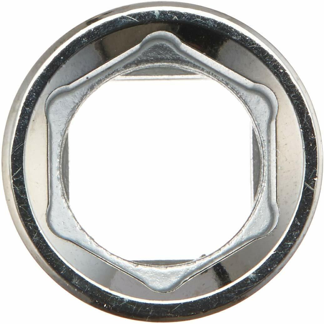 1/2″ Drive Shallow Sockets, 6-Point, METRIC, High-Polished Chrome, Williams