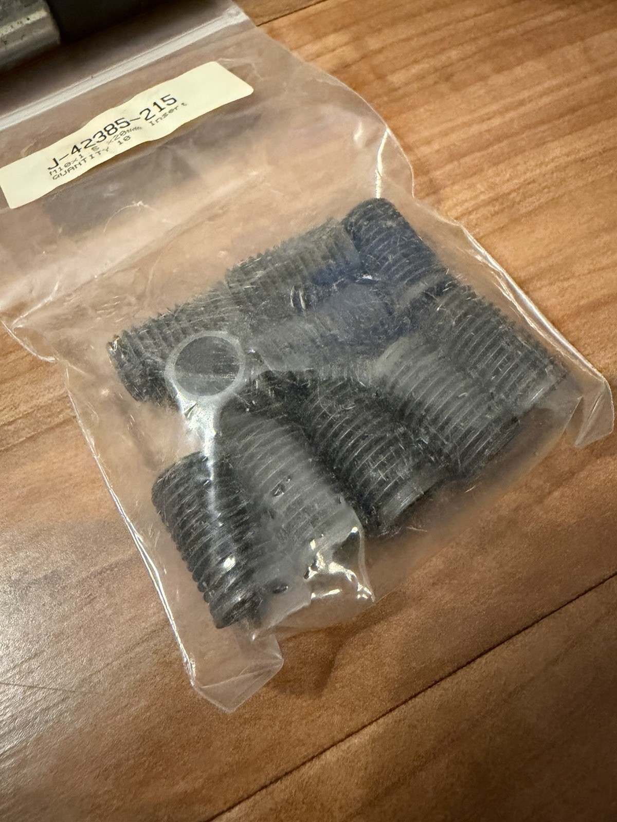 New Kent-Moore J-42385-215 Thread Repair Insert Set of 10 With J-42385-606 607