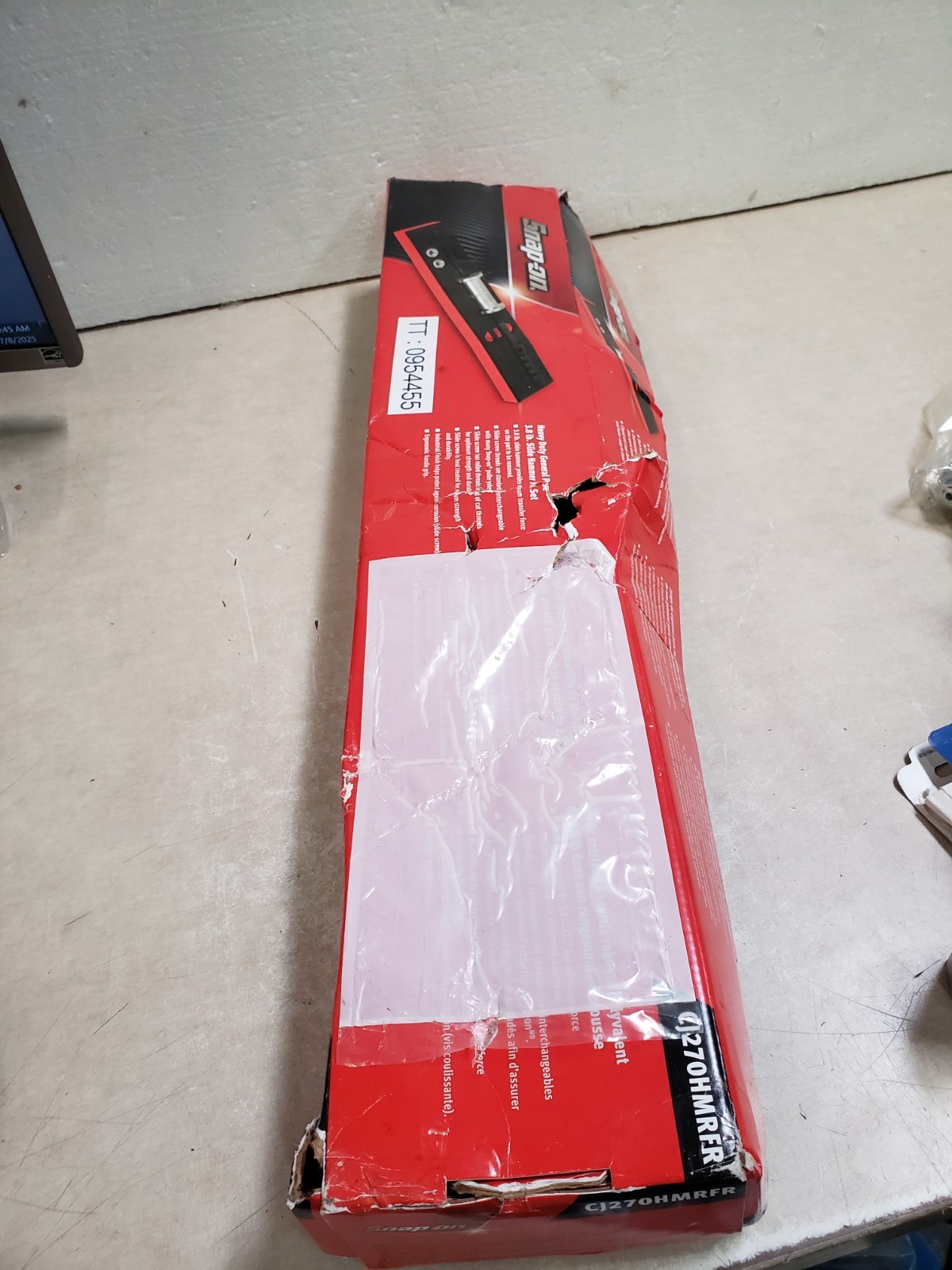 Snap-On Heavy-Duty General Purpose 3-3/4 lb Slide Hammer Set – INCOMPLETE