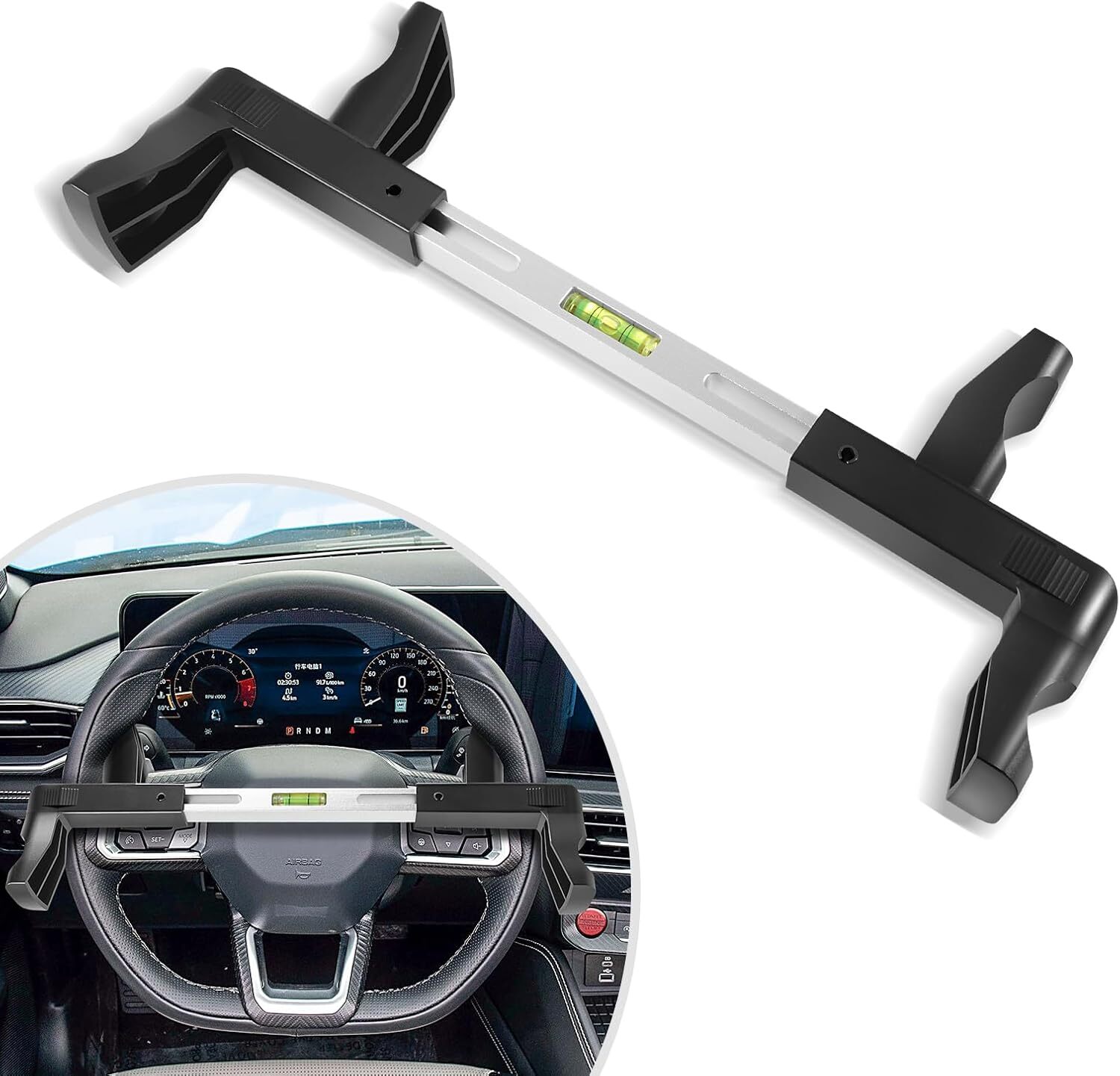ATD-3100 Steering Wheel Level Alignment Tool for Passenger Cars Trucks 270-340mm