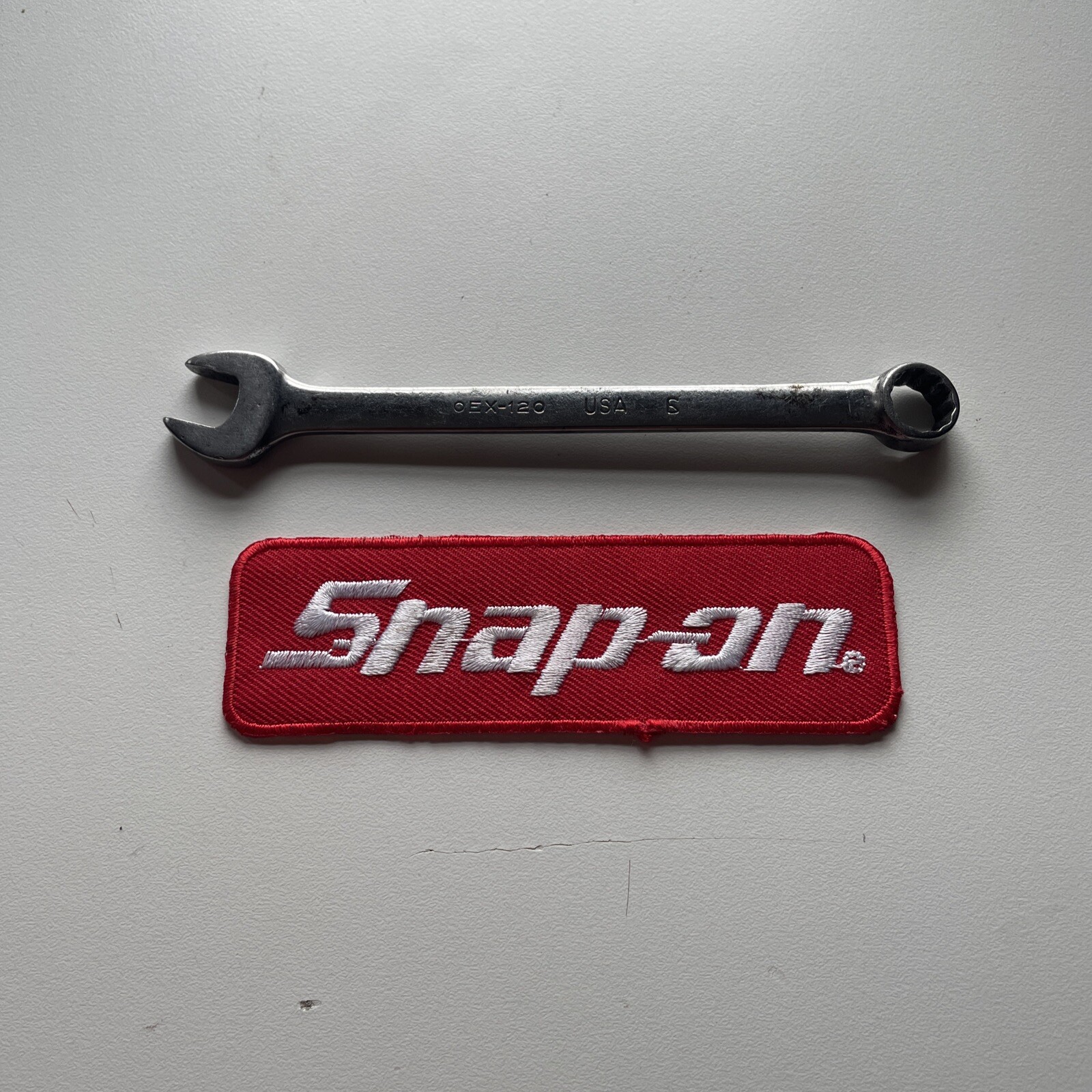 Snap-on OEX120 3/8″ 12 Point Short Combination Wrench 🇺🇸