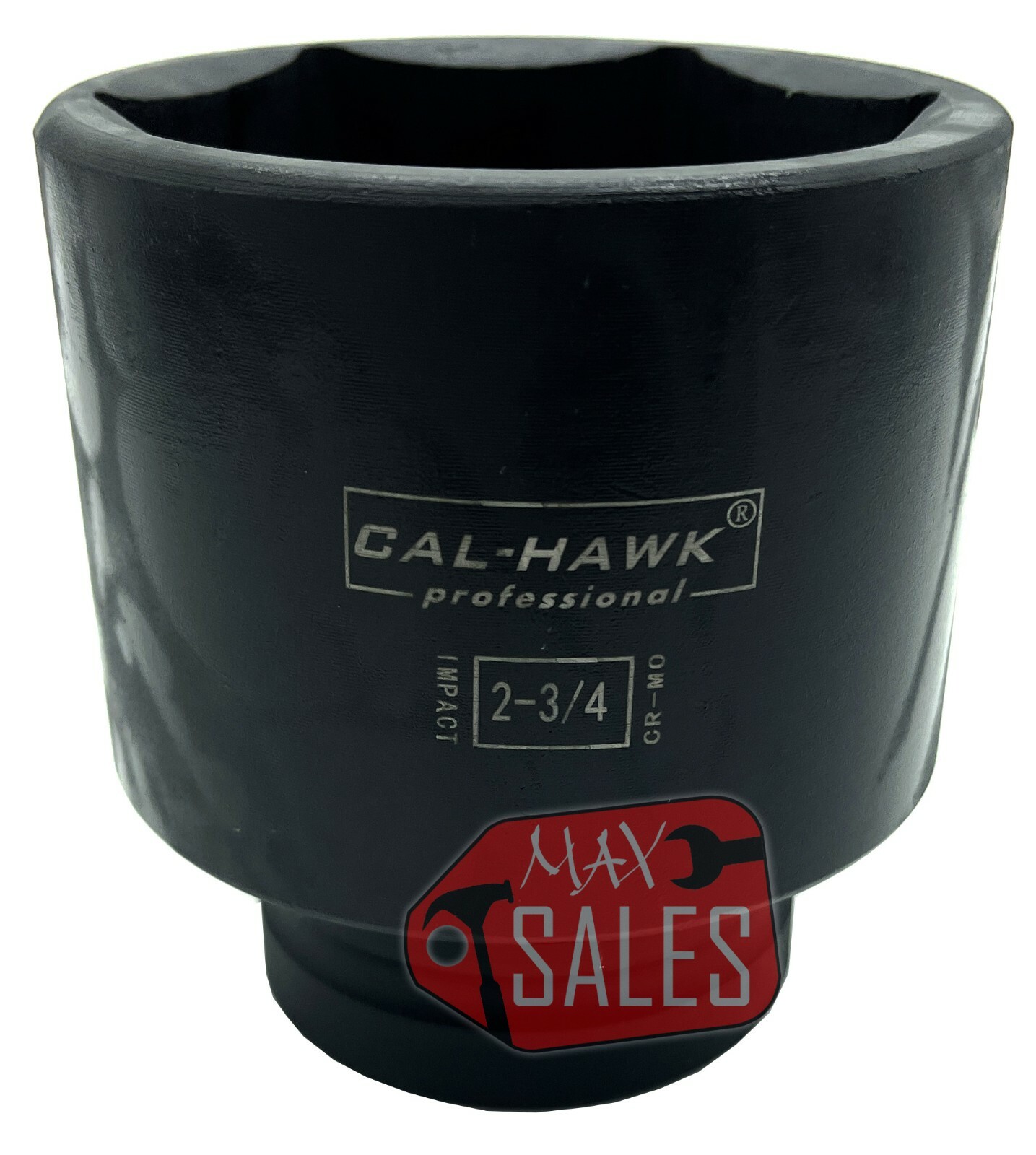 1″ Drive x 2-3/4″ IMPACT SOCKET 6 POINT Heavy Duty CR-MO