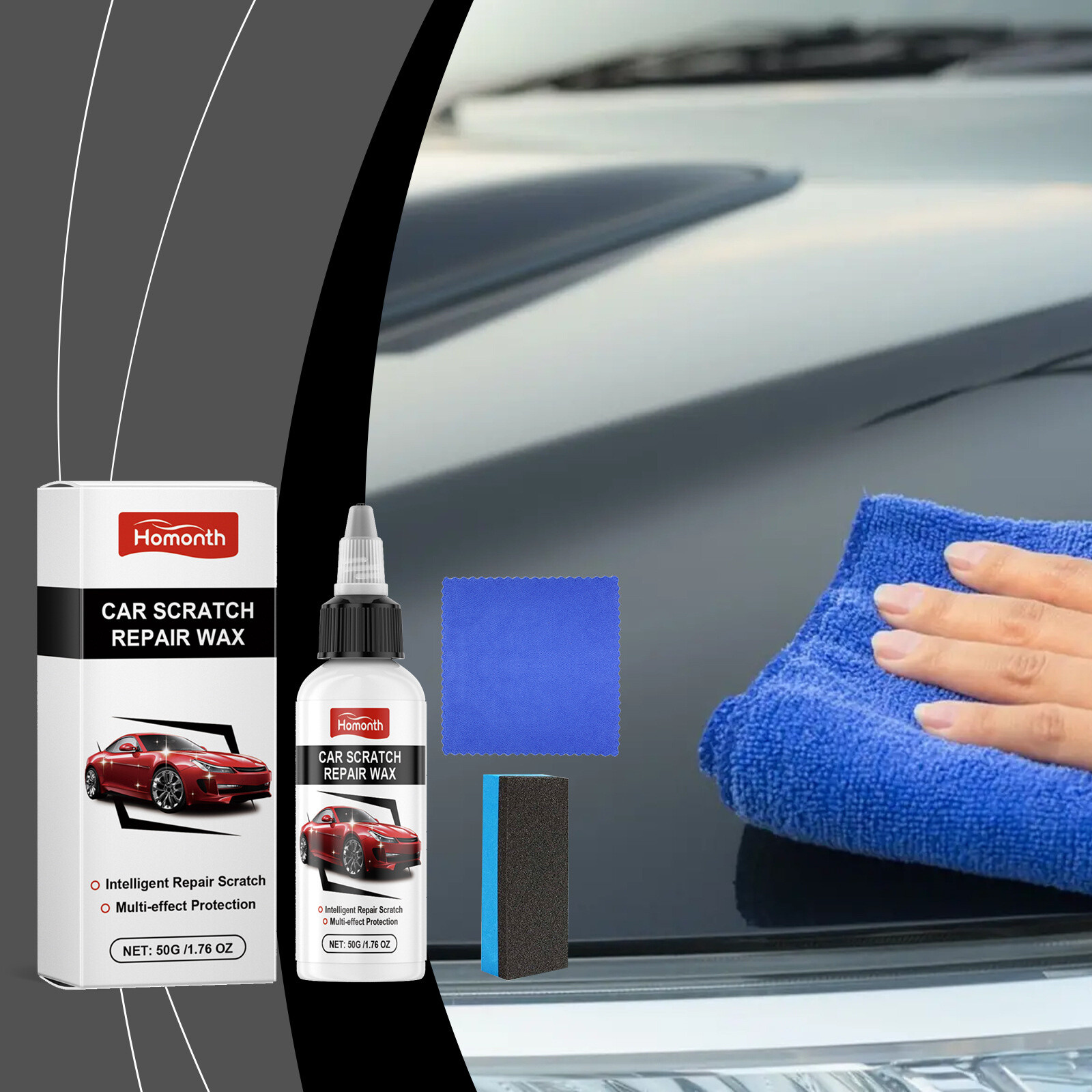3X Auto Car Scratch Remover Kit for Scratches Repair Wax Ultimate Paint Restorer