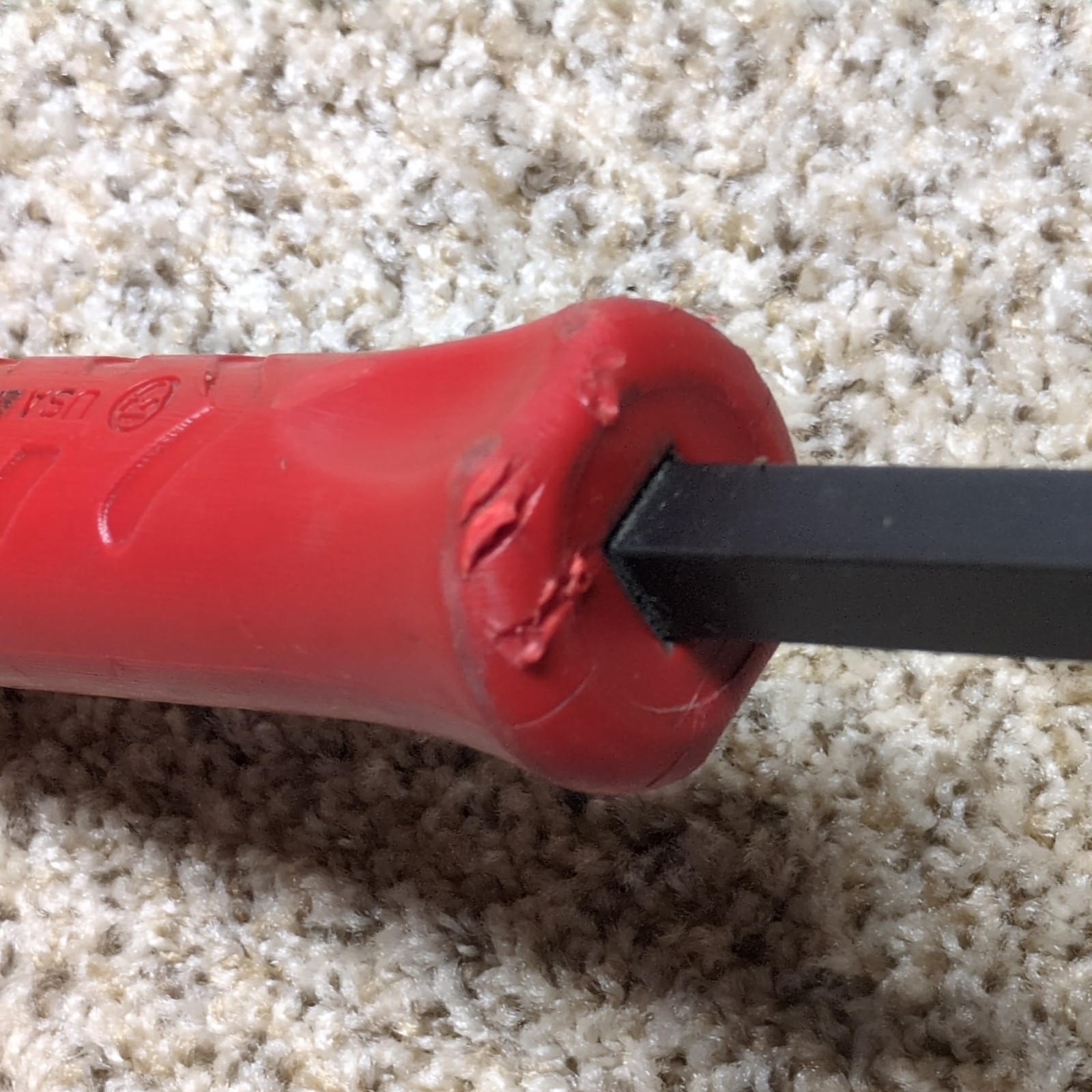 Snap-On Tools USA SPBS24A Red Hard Handle 24″ Inch Striking Pry Bar