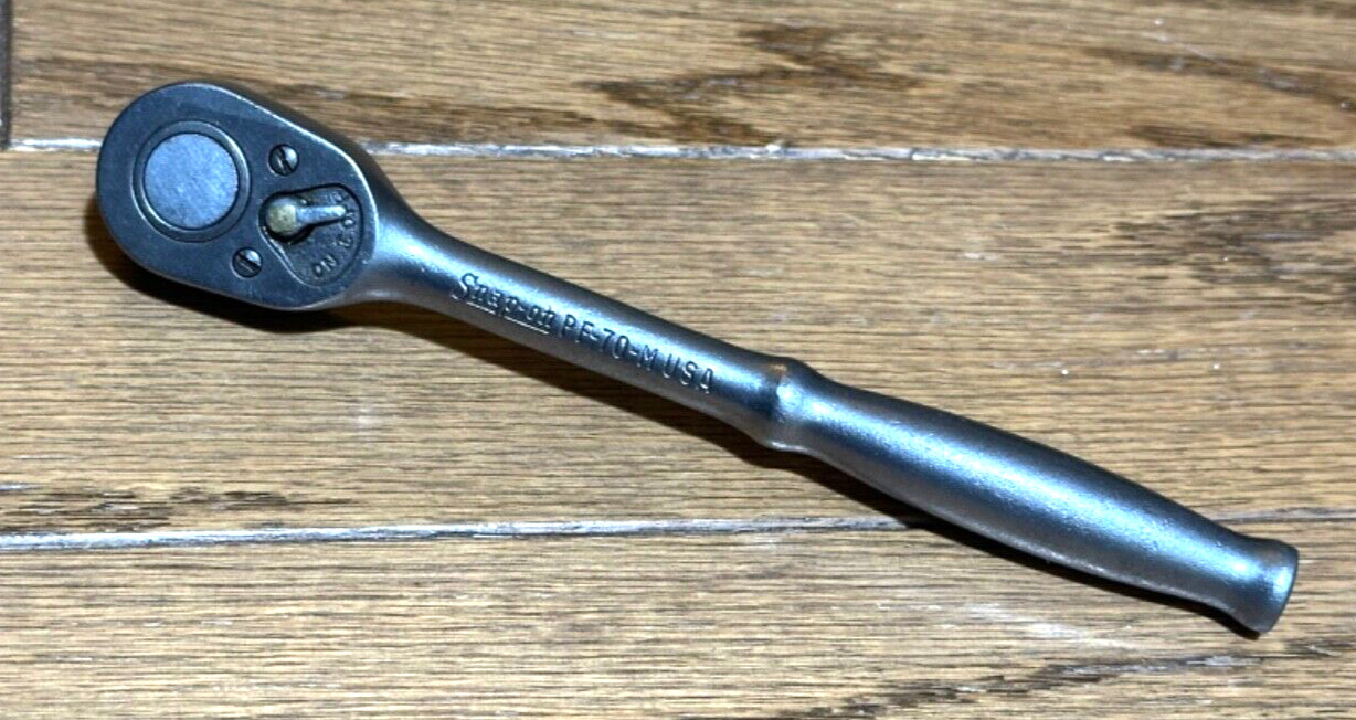 🇺🇸 Snap On Tools USA 3/8″ Drive Ratchet Socket Wrench 7″ Long Handle