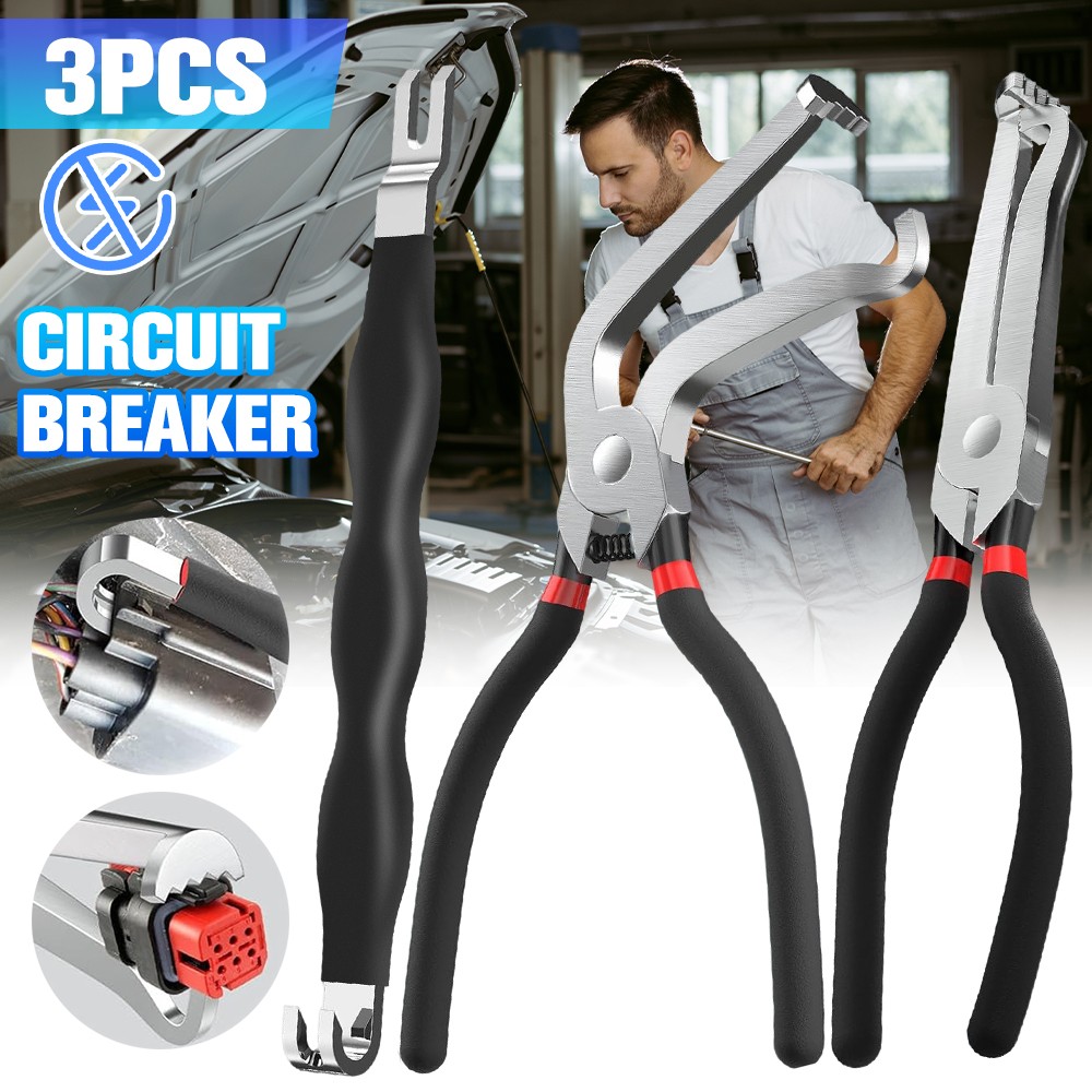 3PCS Electrical Disconnect Pliers Set- Upgrade Electrical Connector Pliers