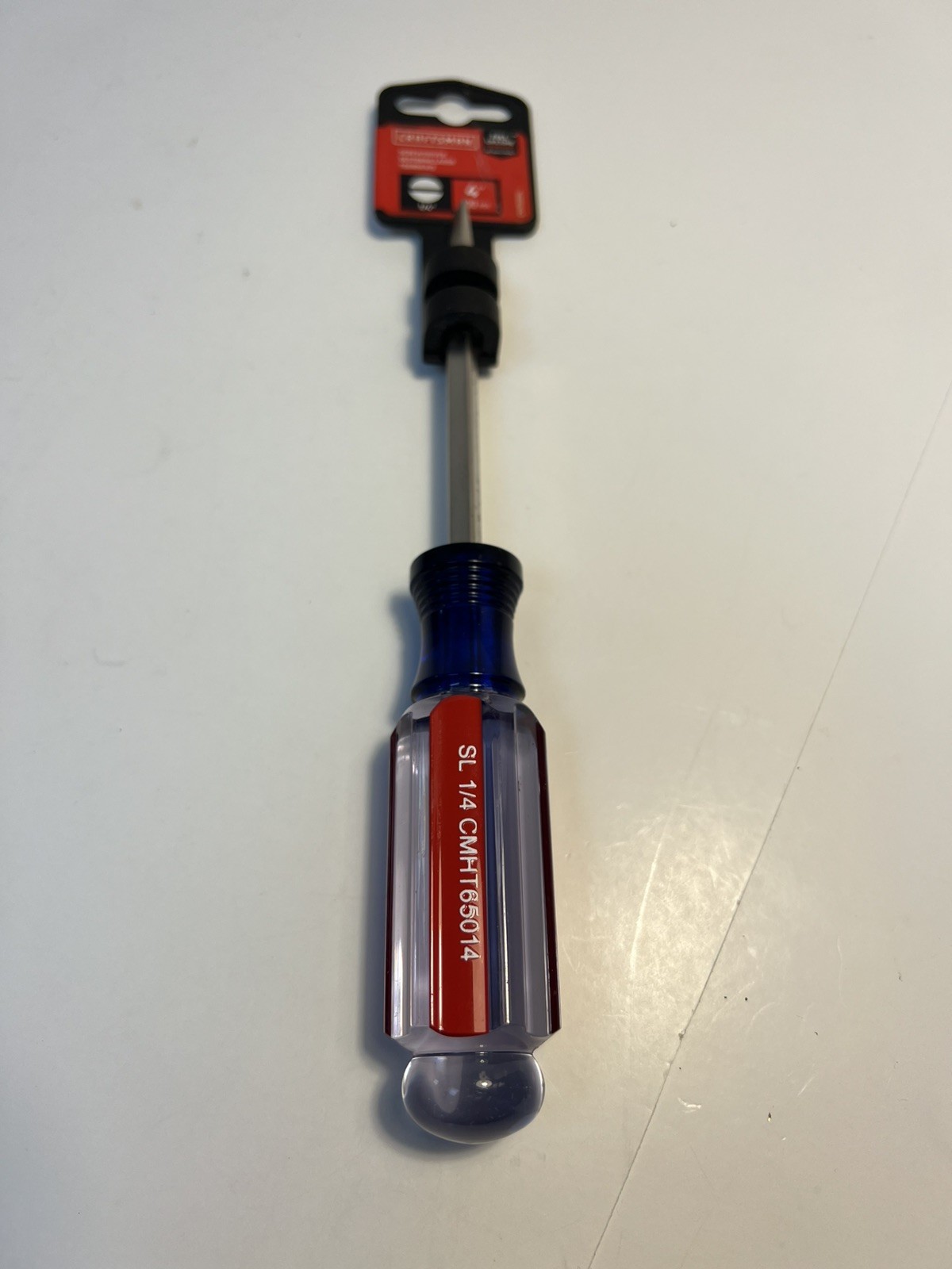 New Craftsman CMHT65014 1/4-in x 4-in Slotted Screwdriver w/ Hang Tag
