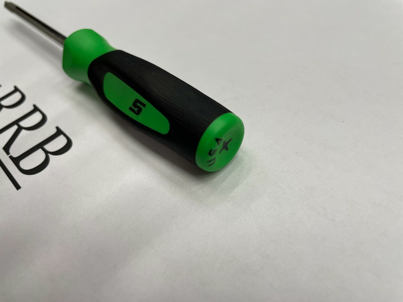 Snap-on Tools NEW GREEN #1 Phillips Soft Grip Mini-Tip Screwdriver SGDP301BG