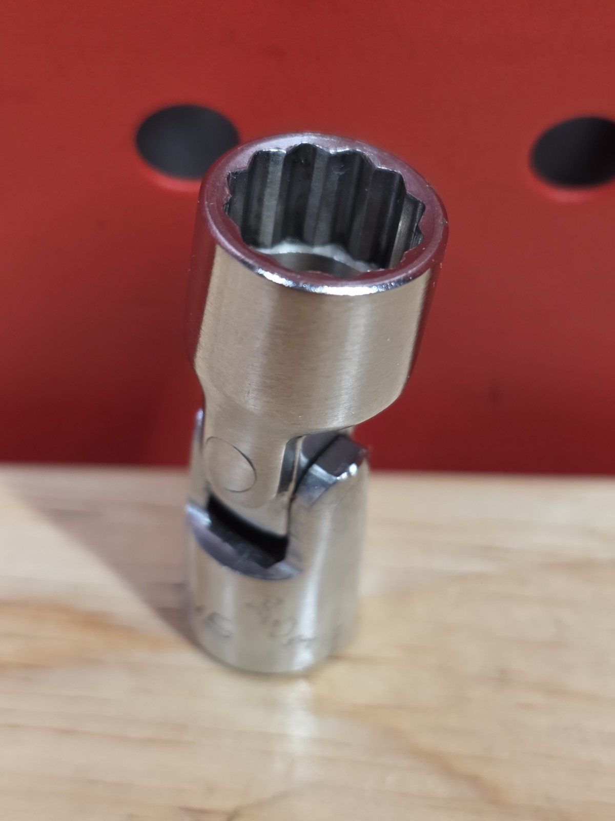 Snap-on TMU121 3/8” SAE 1/4” Drive 12-Point Swivel Wobble Socket USA See Details