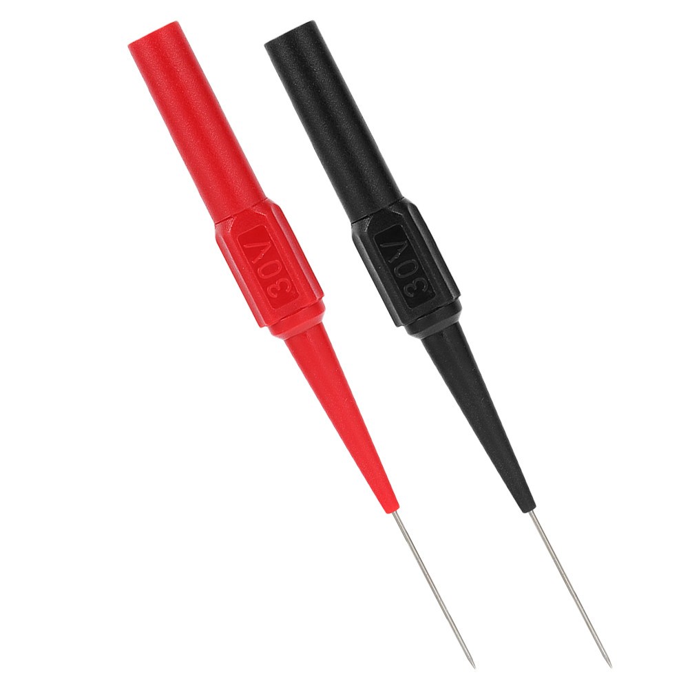 2 Pcs Magnetic Test Probe Multimeter Pins Car Circuit Tester Back