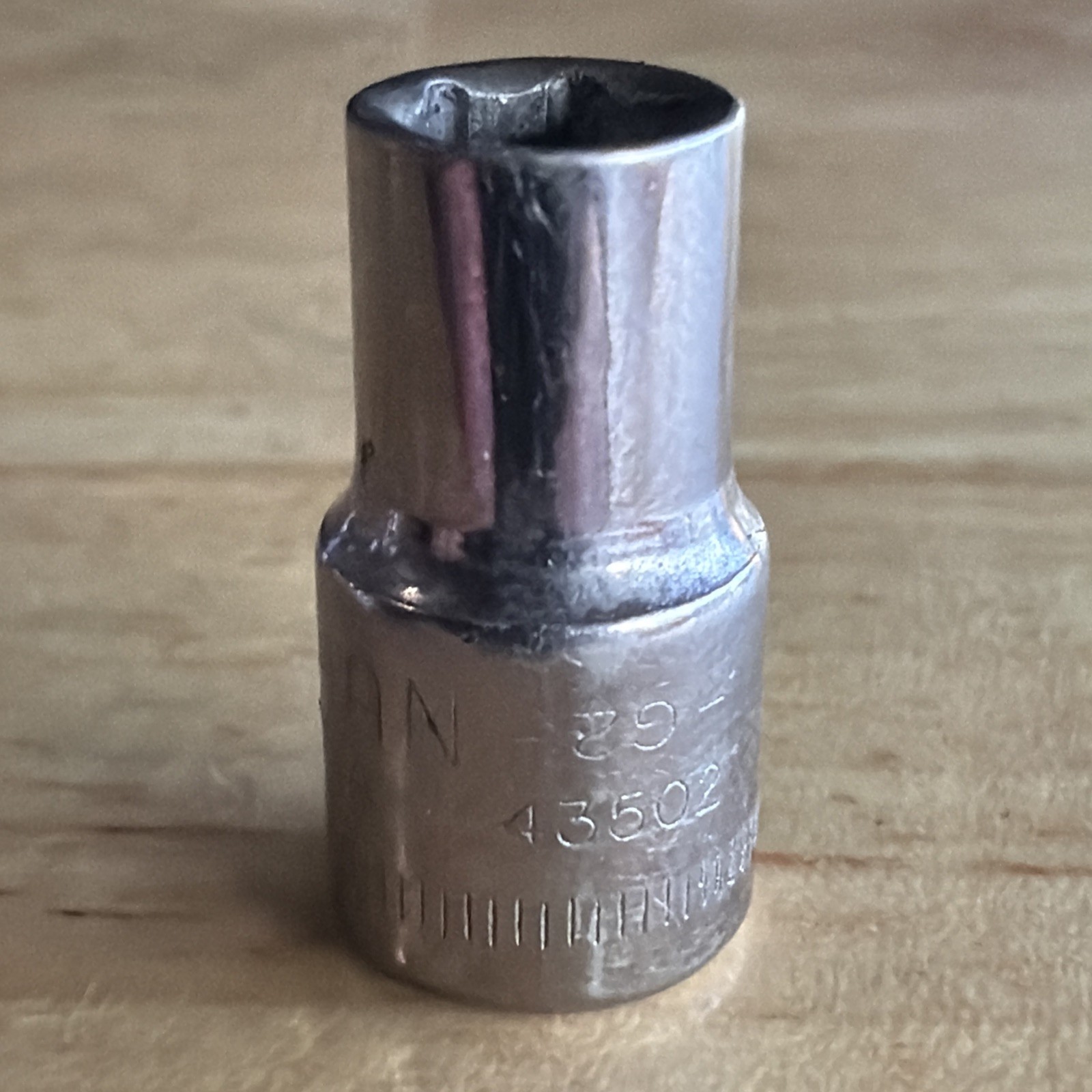 Craftsman 6mm Shallow Socket 1/4″ Drive 6 Point G2 Series 43502 Made in USA