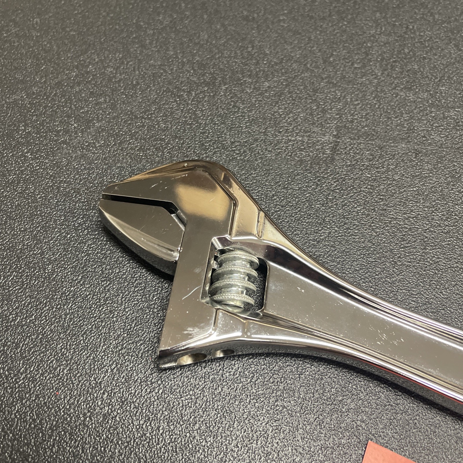 Snap-on Tools NEW 12″ Length Chrome Smooth Jaw Adjustable Wrench AD12BA