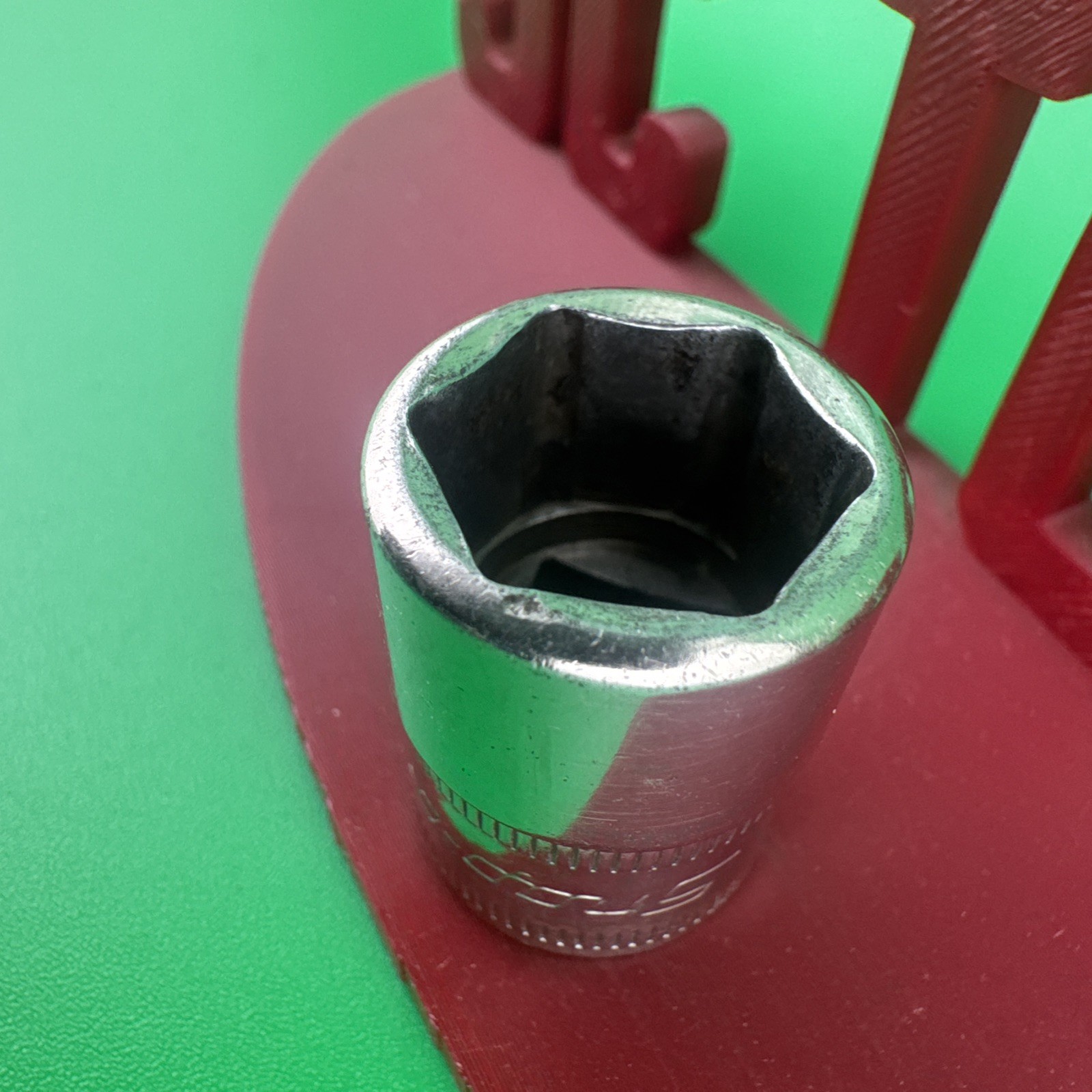 Snap On FSM141 3/8″ Drive 6-Point Metric 14mm Shallow Chrome Socket 1