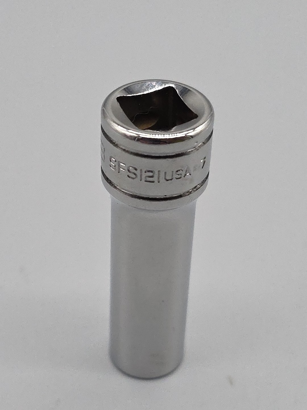 Snap-On Tools Socket SFS121 3/8in SAE 3/8in Drive 6 Point SAE USA