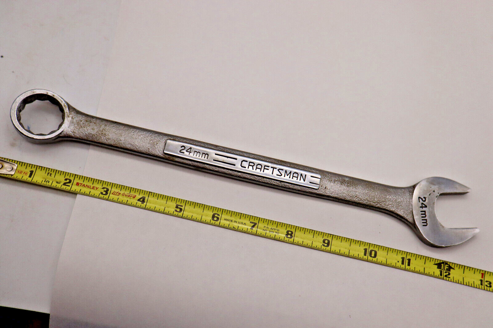 Craftsman tools wrench 24mm 42923 “V” made in USA free ship USA