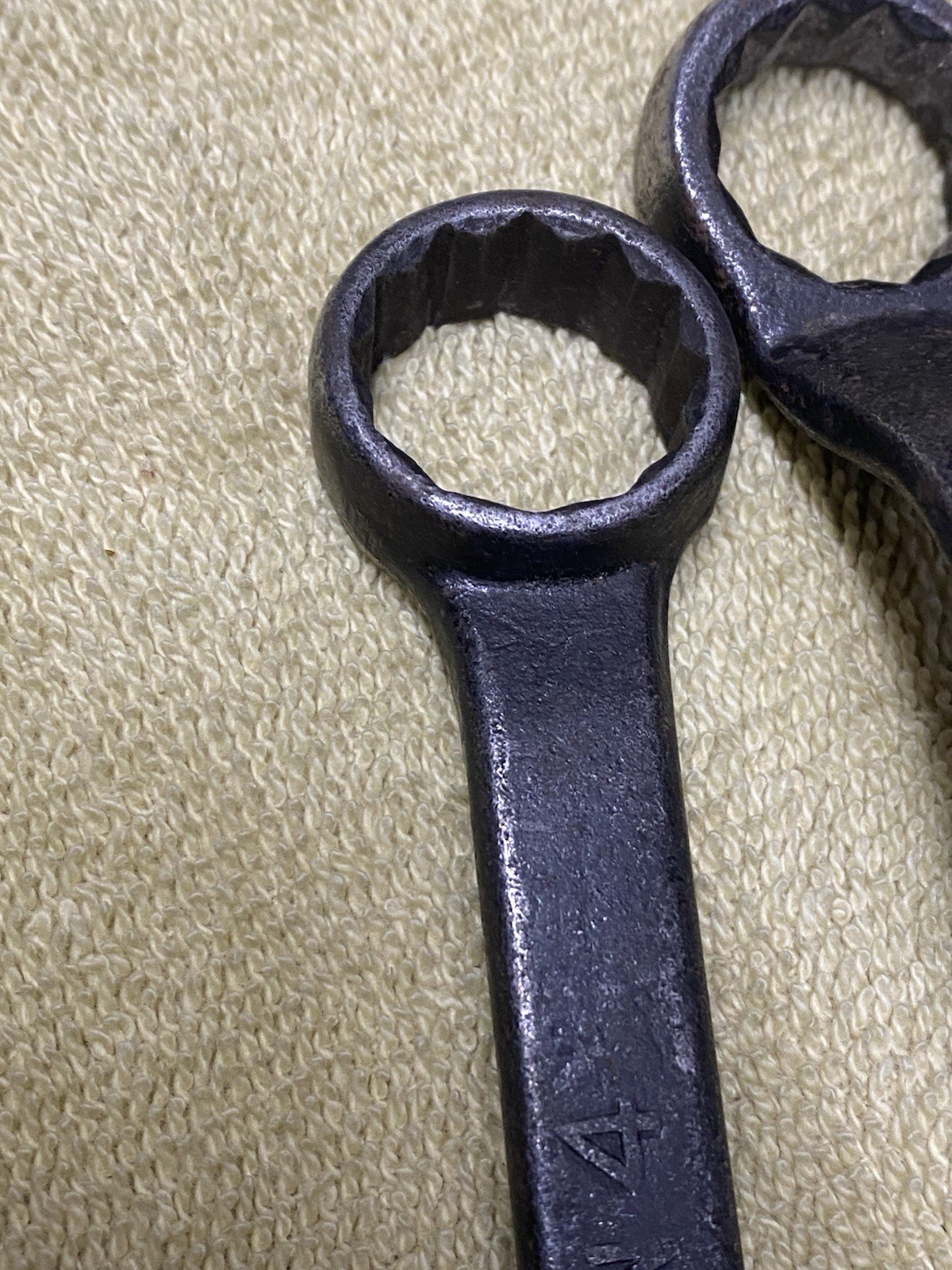 LOT OF 2 Craftsman Underline 5/8″ 11/16″ Offset Box Wrench 3/4 5/8 WRENCH