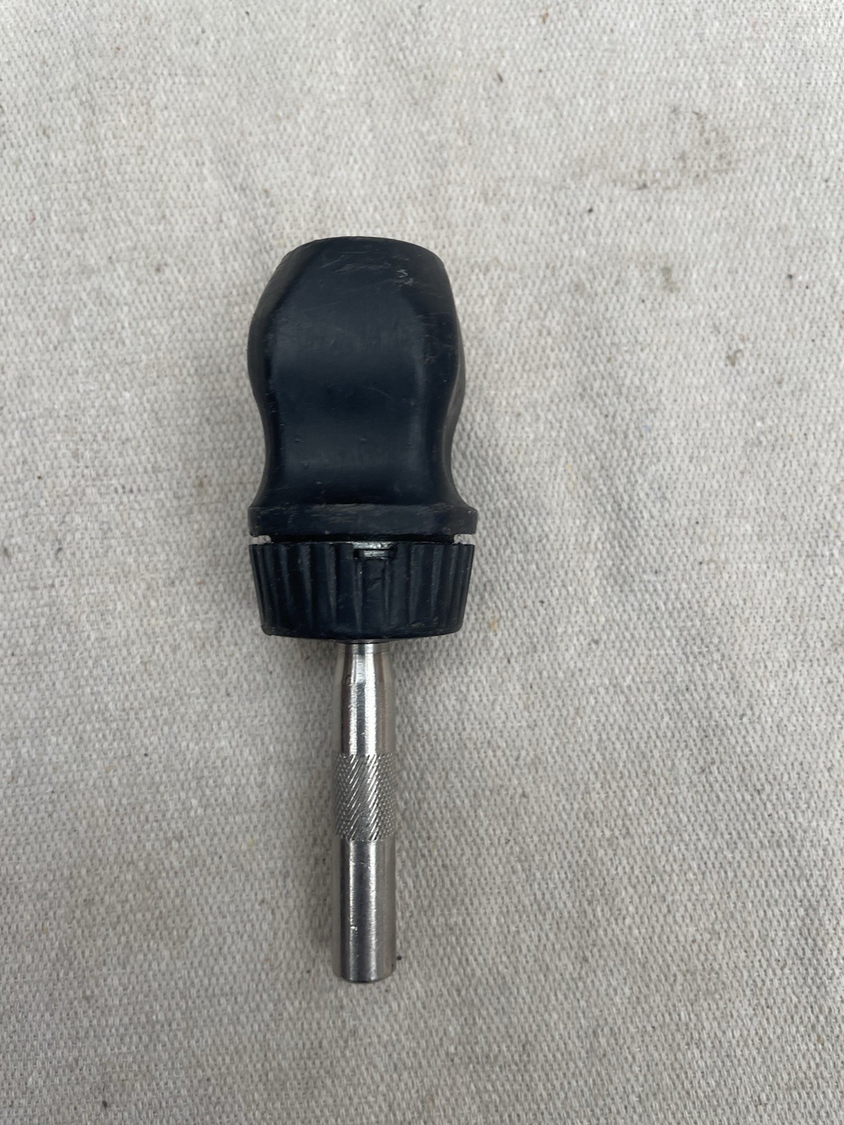 Snap-On SSDMR1A Black Stubby Ratcheting Magnetic Screwdriver USA
