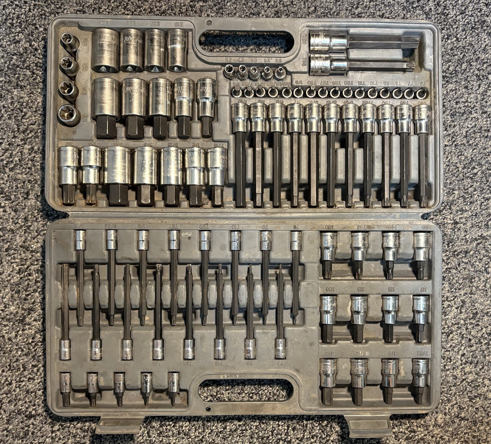Blue Point BLPTHC87 87 pc TORX & Hex Bit Socket Set *Pre-Owned***