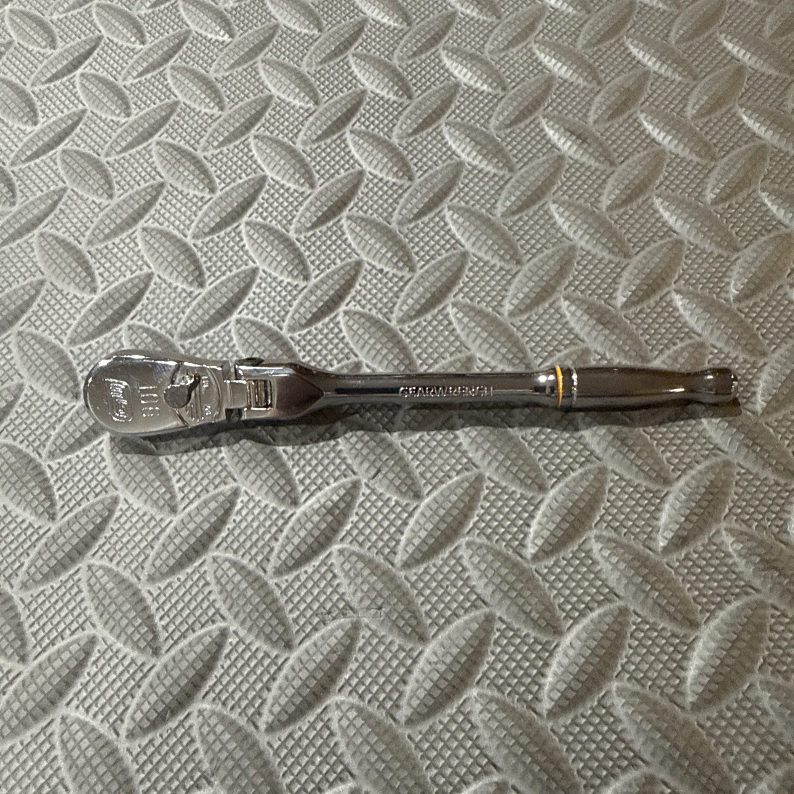 GEARWRENCH Slim 1/4 INCH 90 TOOTH FLEX HEAD CHROME RATCHET 81012T Free Shipping