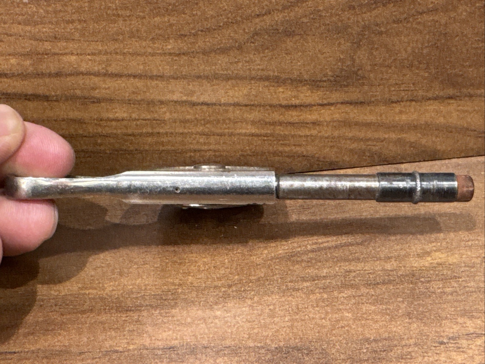 Vintage Gauge L. S. STARRETT Athol Mass. U.S.A. 1897, 1905 rotation counter
