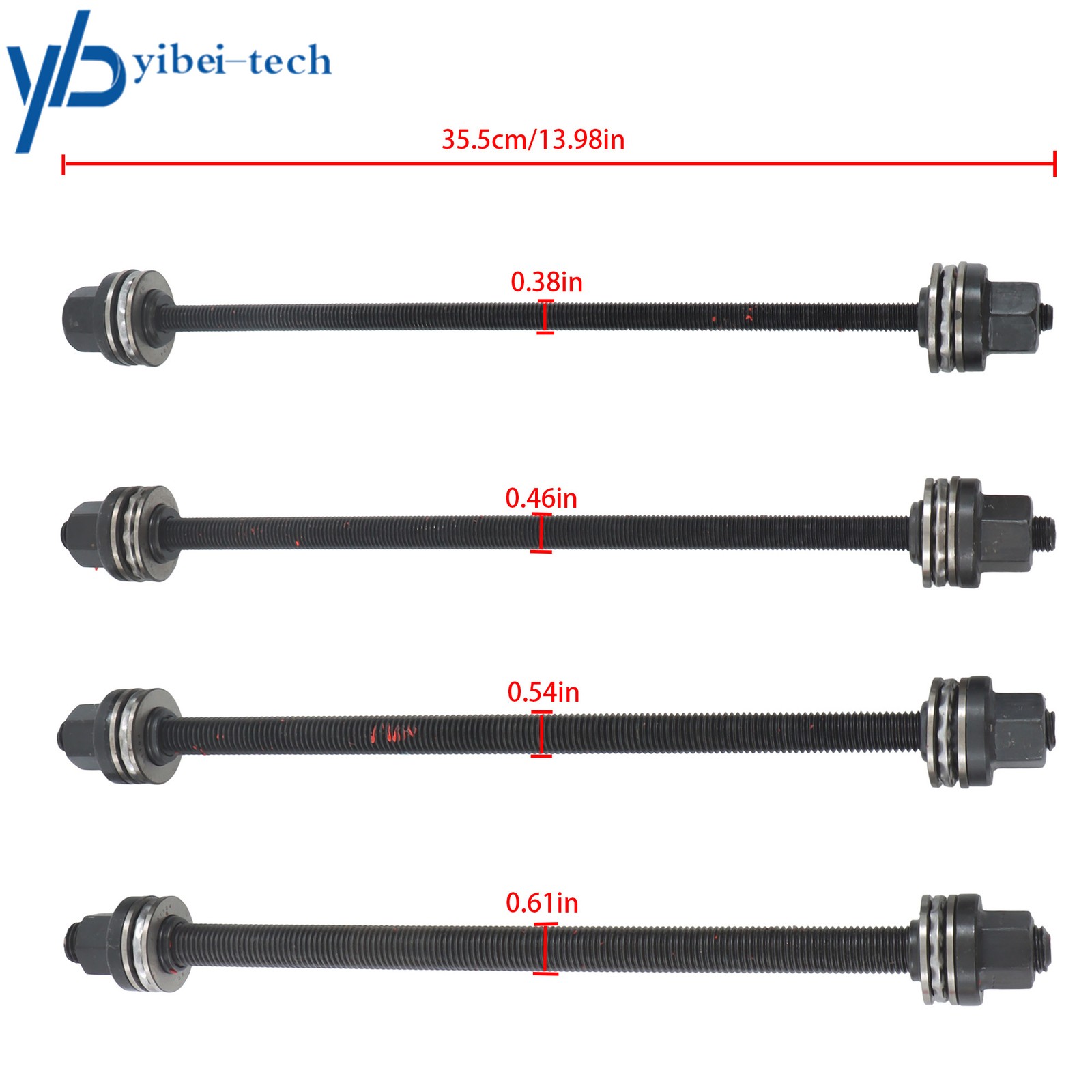 28PCS Pull and Press Sleeve Kit Steel Bush Bearing Removal Installation