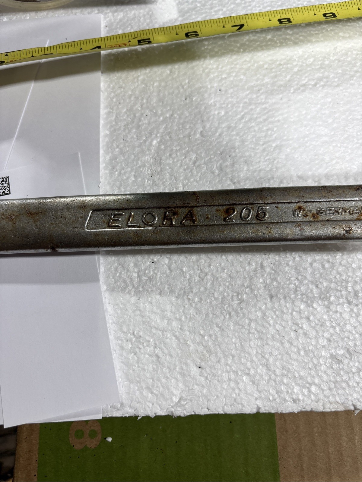 Vintage ELORA 205 36 mm Metric Combination Wrench Spanner W. Germany