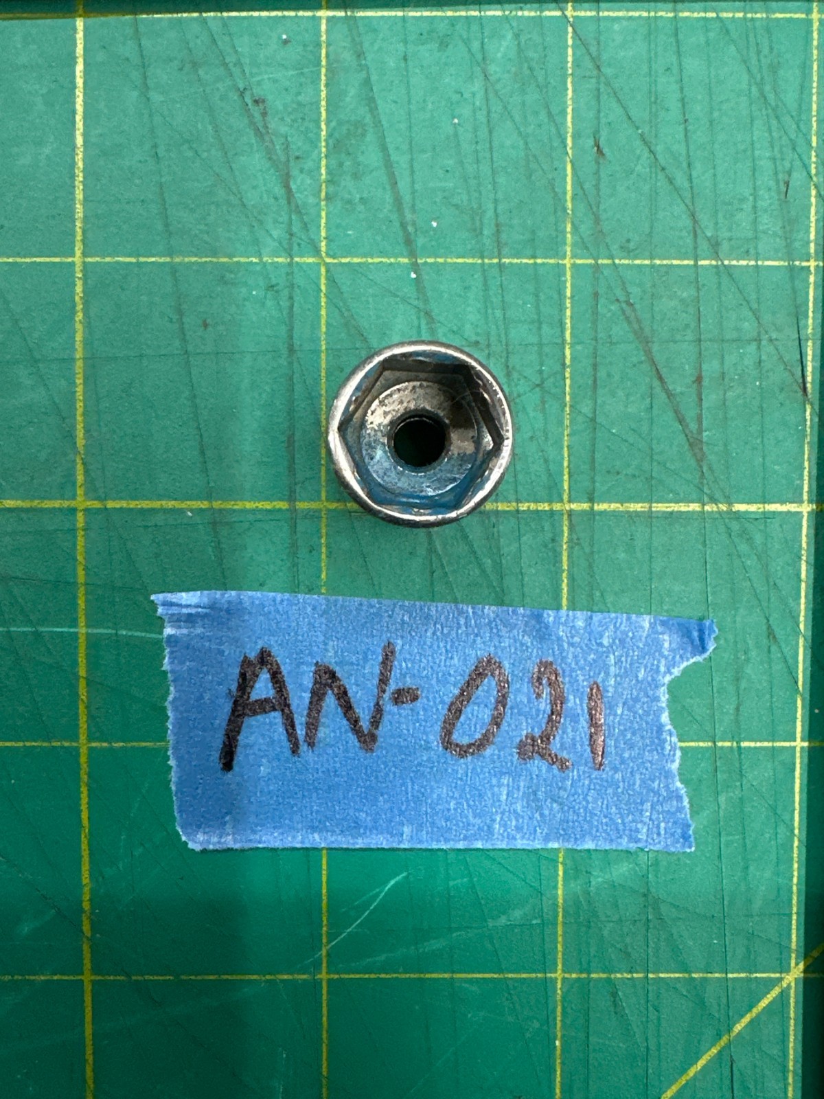 Vintage 15/32″ Chrome Standard Socket 6 Point 1/4″ Drive Made in Taiwan