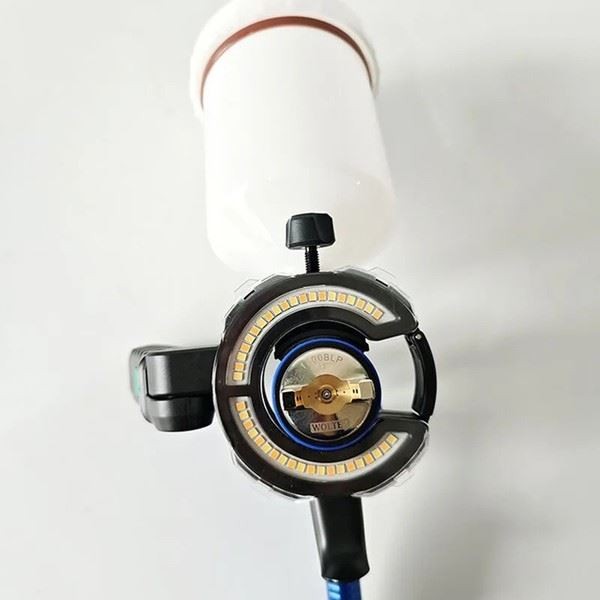 Weather Resistant Rechargeable LED Spotlight for Indoor and Outdoor Painting