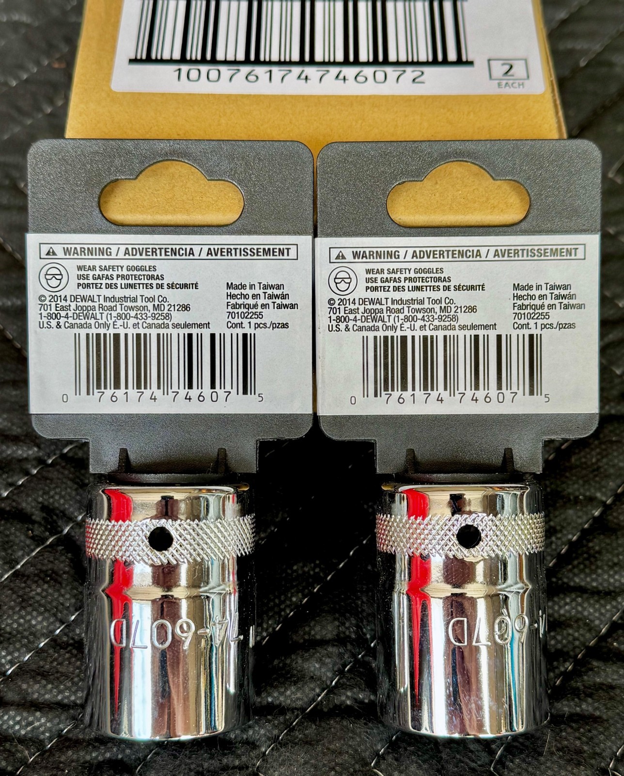 DeWalt 3/4″ Drive 1″ Socket SAE (2 count) 12 pt. NEW