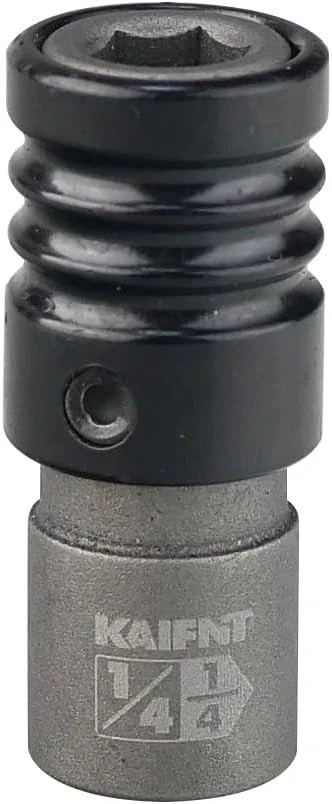 K352-005 1/4-Inch Drive to 1/4-Inch Hex Bit Holder Socket, 1/4″DR to 1/4″H Quick