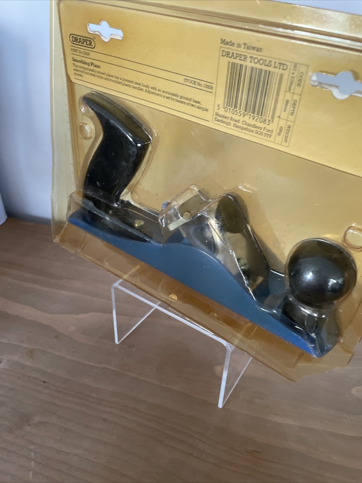 Draper 235mm Hobbyist Smoothing Plane 19208 New In Packaging DIY Woodwork
