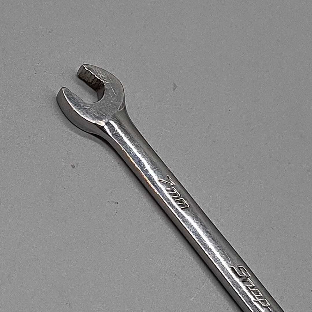 Snap-on Tools 7mm Metric 12pt Flank Drive PLUS Combination Wrench SOEXM7 USA
