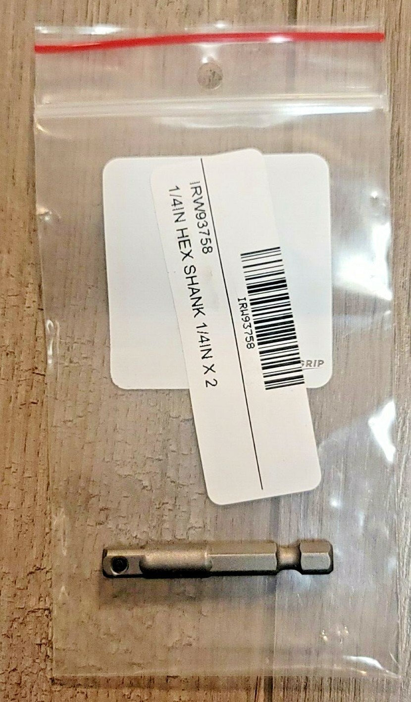 Irwin 1/4″ Hex Quick Release Shank to 1/4″ Square Drive Adapter #93758