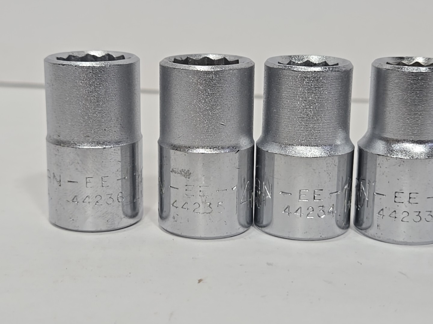 NOS Craftsman Tools Metric Sockets 10mm-15mm EE USA