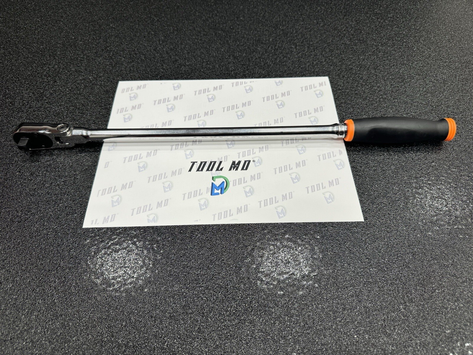 Snap-on Tools 3/8″ Drive ORANGE X-LONG Quick Release FLEX-HEAD Ratchet FHRLLF80