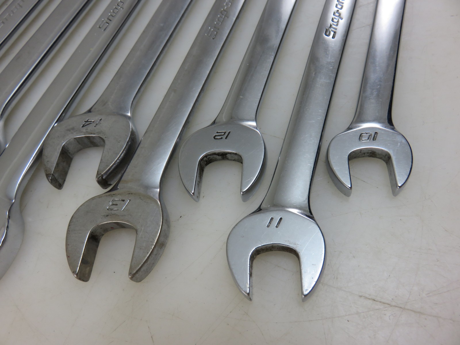 Snap-On METRIC OEXM Series Combination Wrench 9pc Set 10mm-18mm USA Made