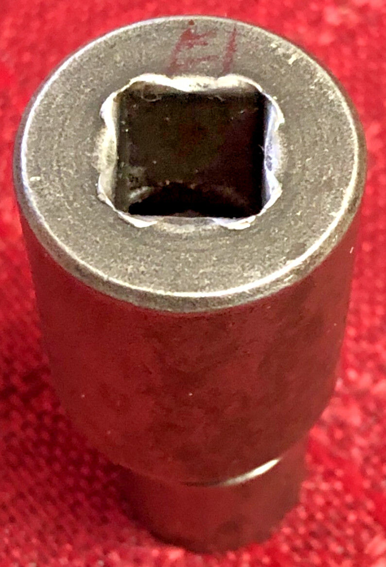Mac Tool XUP6 Metric 12mm Universal Impact Socket 3/8″dr 6pt 2″L USA 1990 Gd8/10