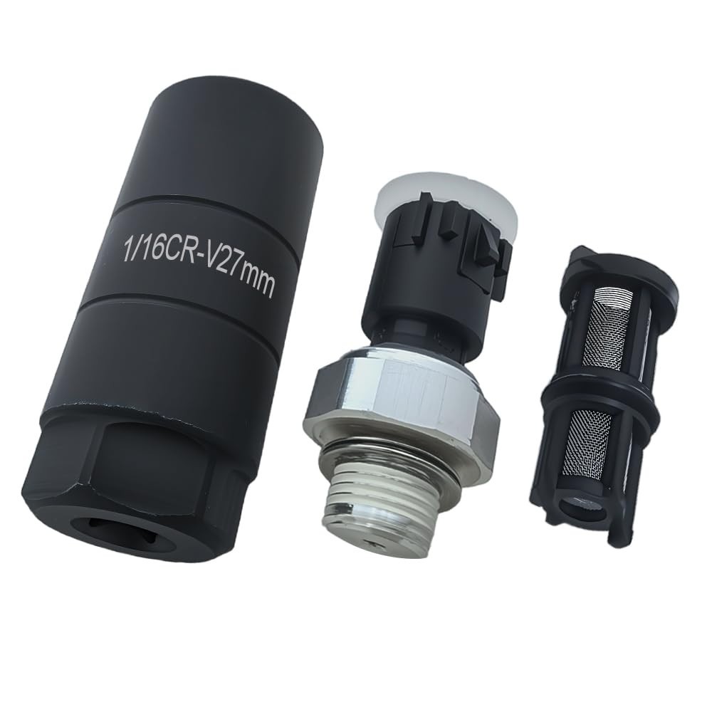 Oil Pressure Sensor & Socket for Chevy Silverado, GMC Sierra, Tahoe, Express – R