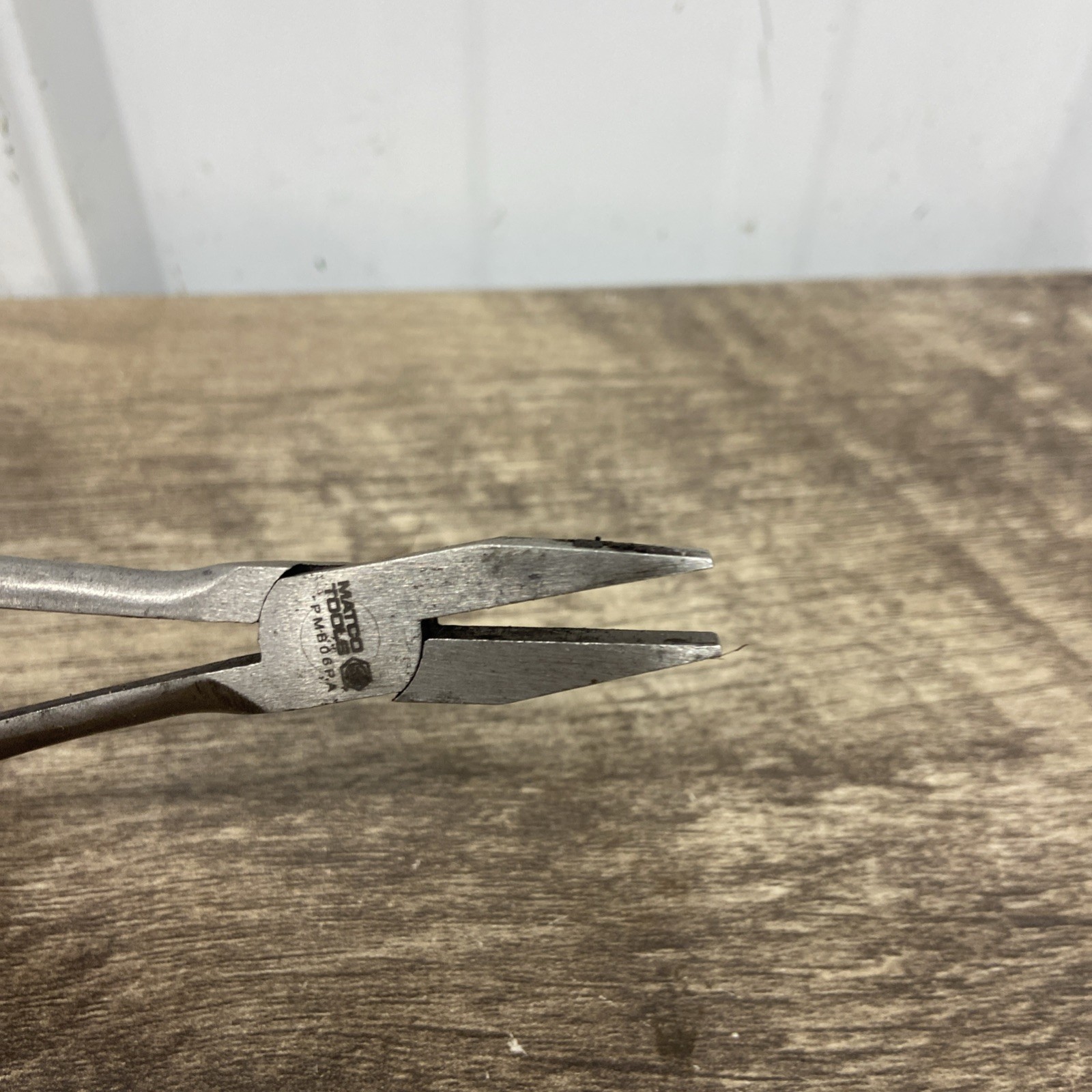 Matco Tools PMN06PA Orange Handle 6” Miniature Straight Tip Needle Nose Pliers