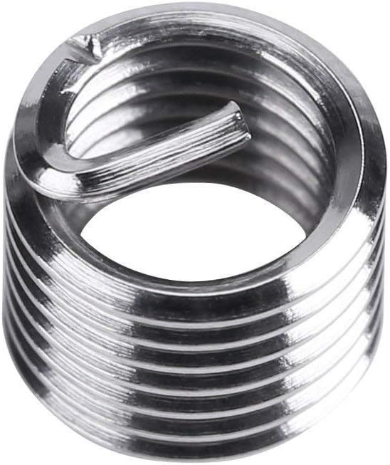 35 Pcs M6 x 1mm Thread Repair Kit in Silver for Auto Repairs